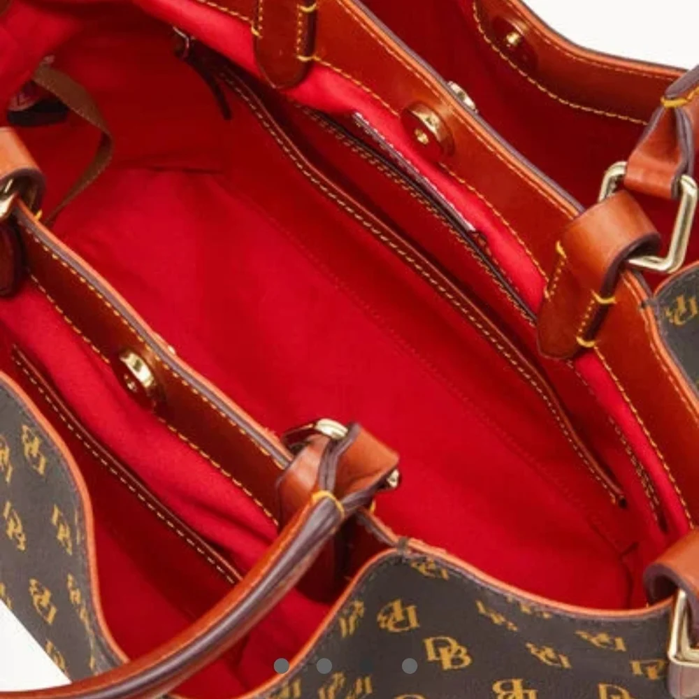 NWT Dooney & Bourke Gretta Brenna Tote Crossbody Bag Brown Tmoro NG1905BM - Picture 7 of 7
